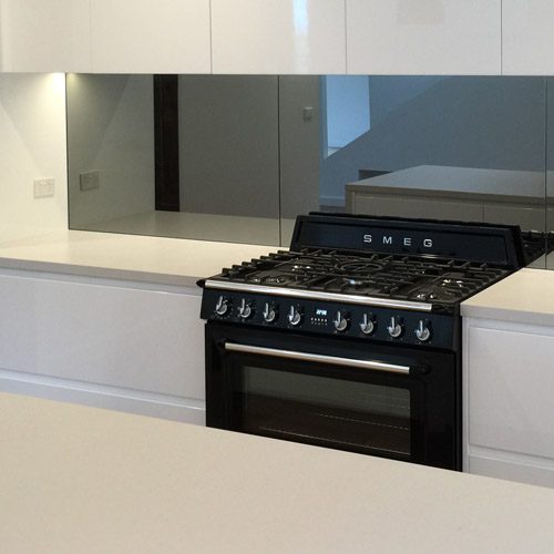 Modern kitchen splashback