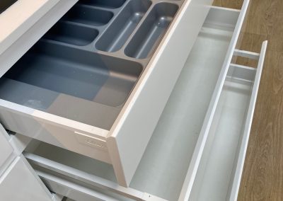 Drawers for kitchenette