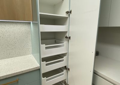 Modern pantry showcase