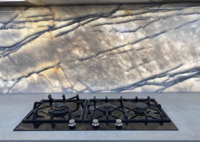 Cooktop and Slashback samples